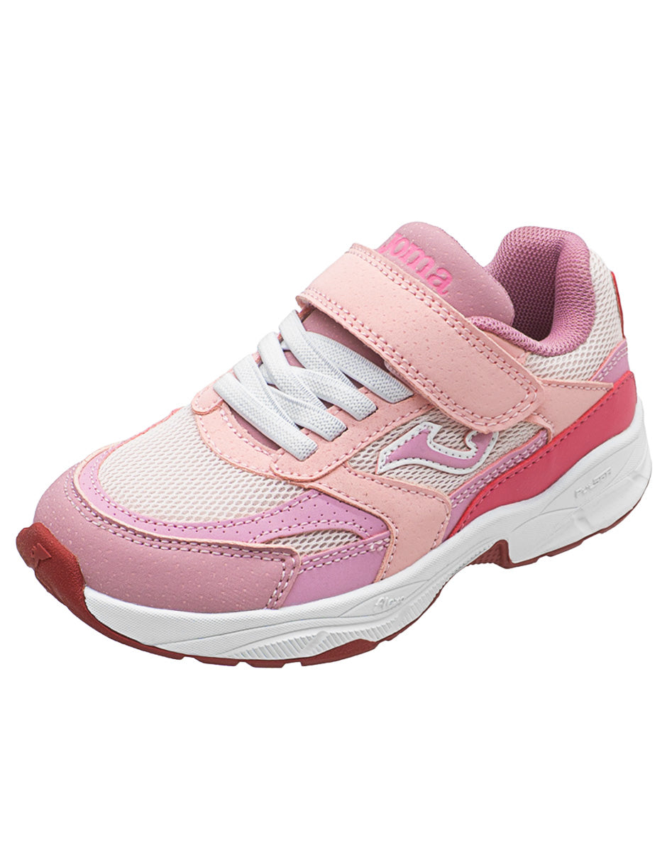 Tenis Running Rosa Niña Joma