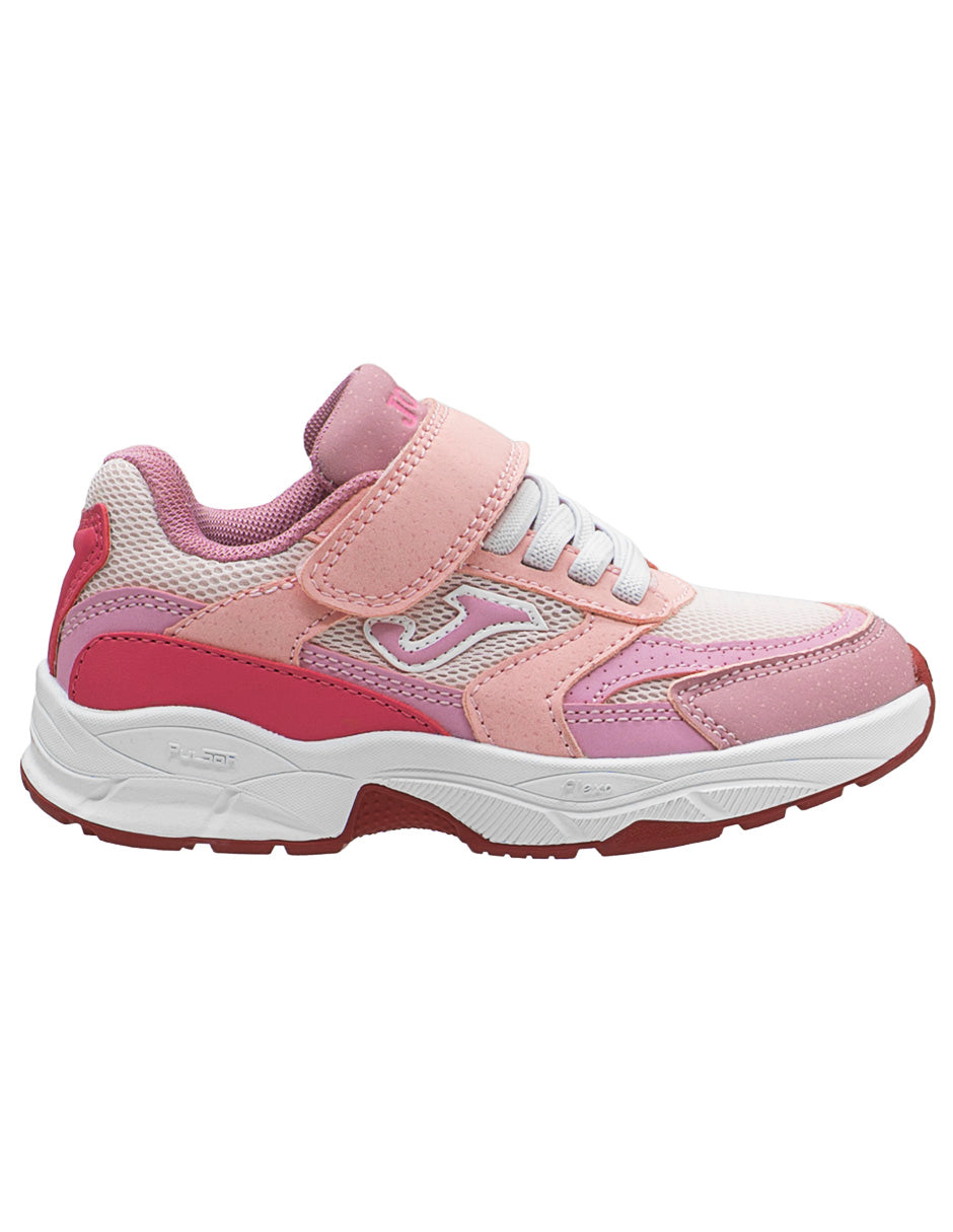 Tenis Running Rosa Niña Joma