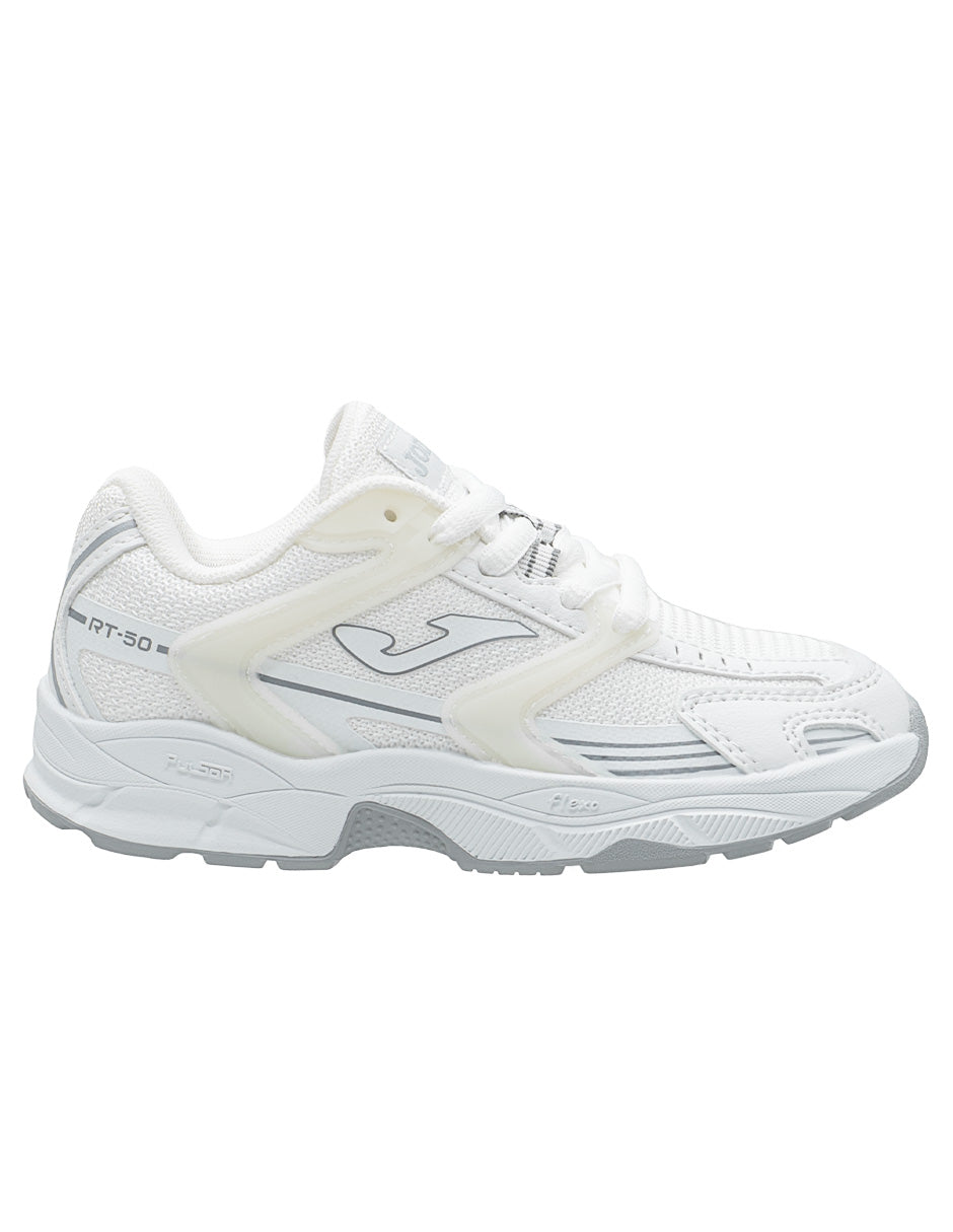 Tenis Para Niño Joma Blanco