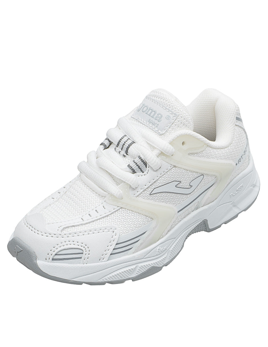 Tenis Para Niño Joma Blanco