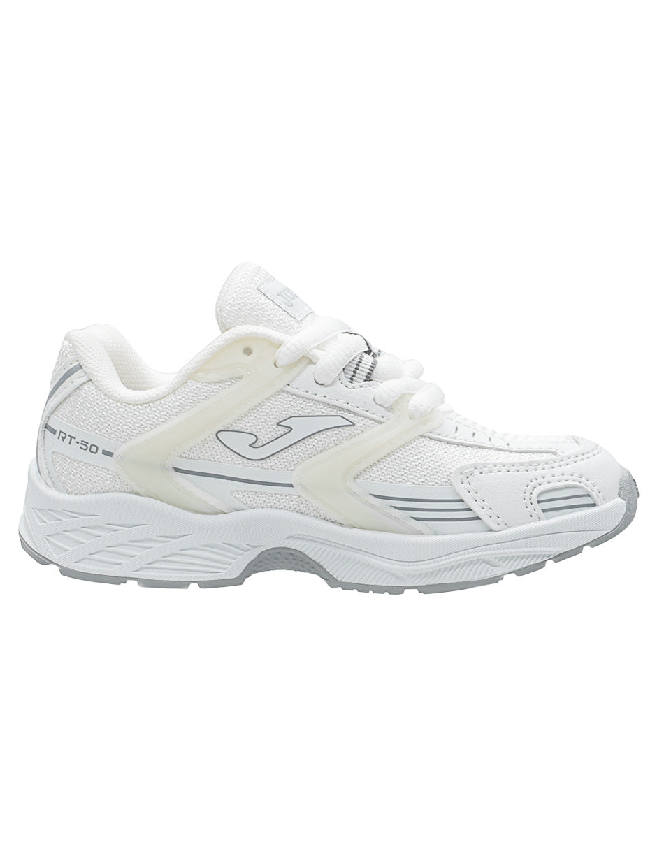 Tenis Para Niño Joma Blanco