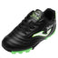 Tenis Soccer Para Niño Joma Negro Verde