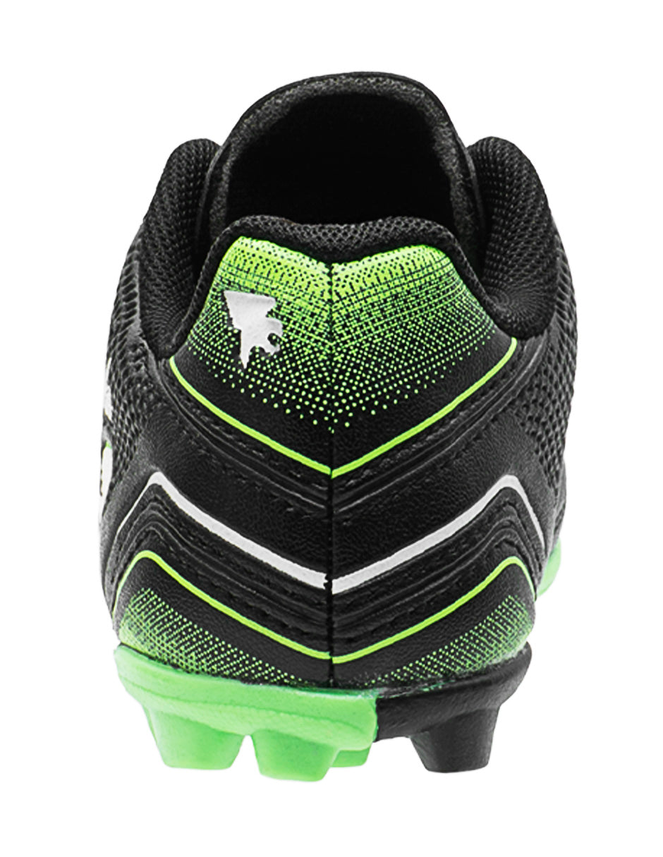 Tenis Soccer Para Niño Joma Negro Verde