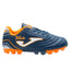 Tenis Soccer Para Niño Joma Marino Naranja