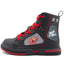Tenis Monstruo Rock 'N' Roll Negro Tipo Bota Niño Karsten