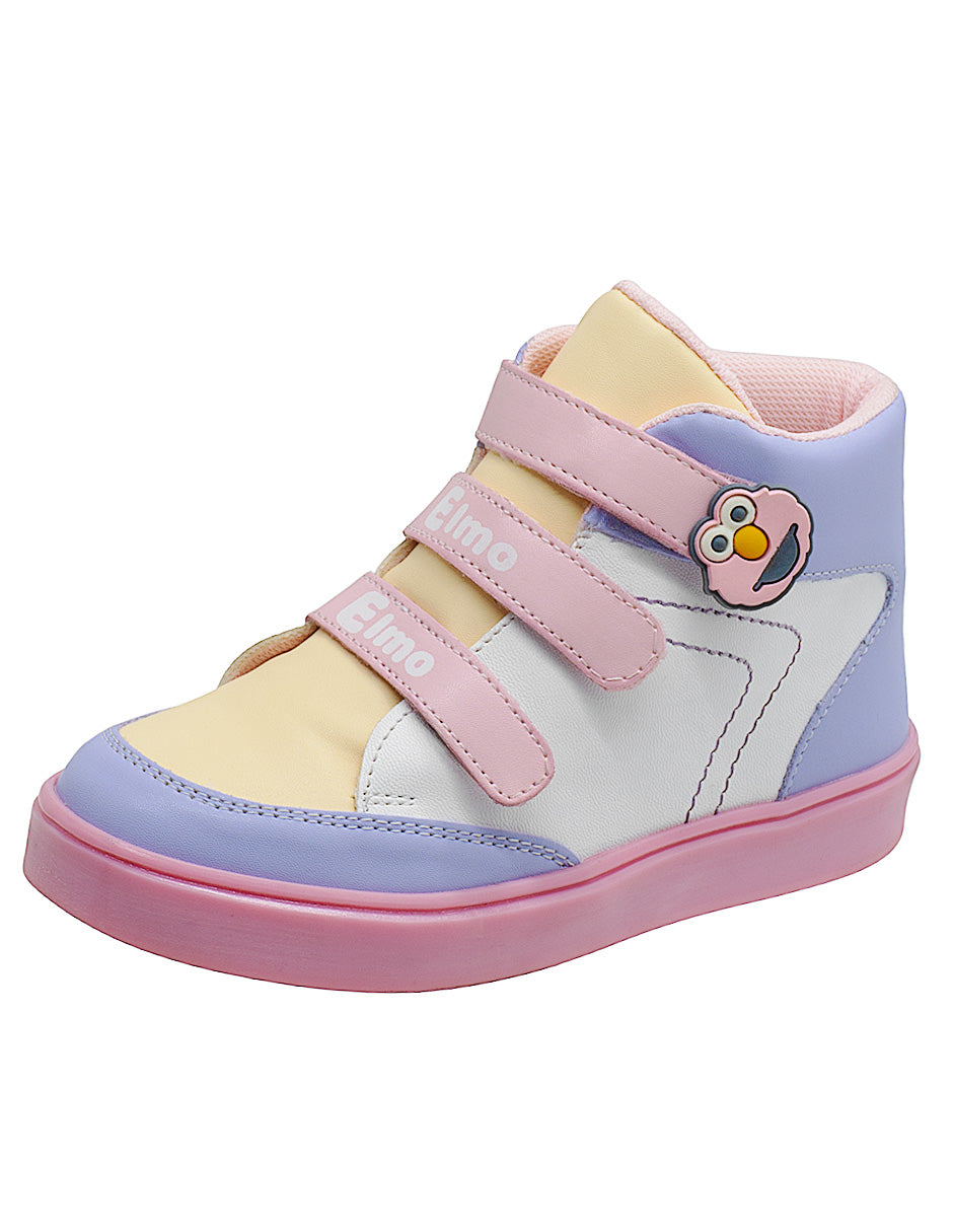 Tenis Bota Para Niña Karsten Plaza Sesamo Antiderrapante