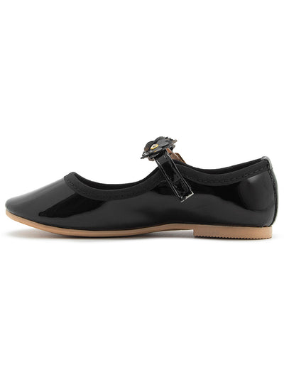 Zapato Niña Mary Jane Formal Flores Ninos
