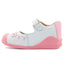 Zapato Primeros Pasos Mary Jane Blanco Rosa Niña Karsten