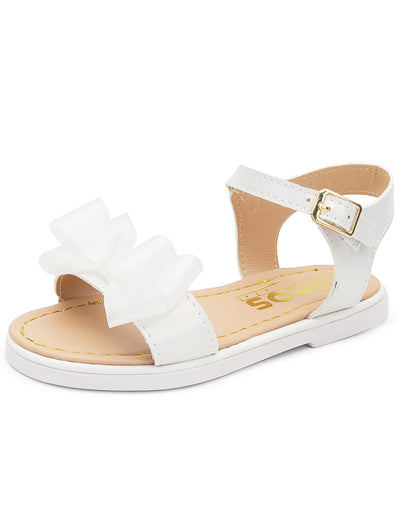 Sandalia Blanco Moño Niña Ninos®