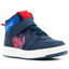 Tenis Tipo Bota Niños Azul Marino Araña Tropicana