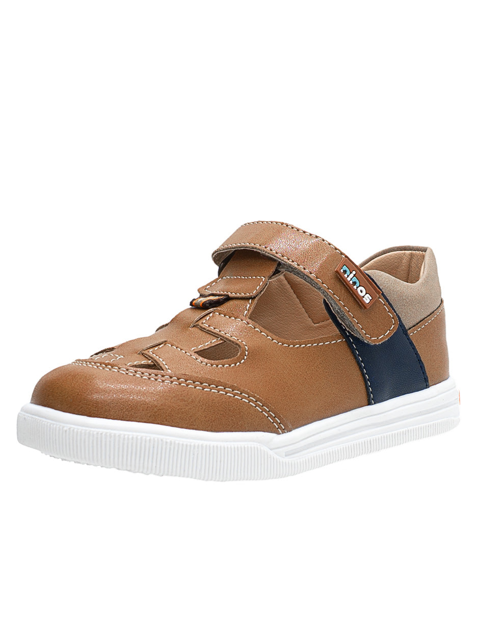 Sandalia Para Niño Ninos® Camel
