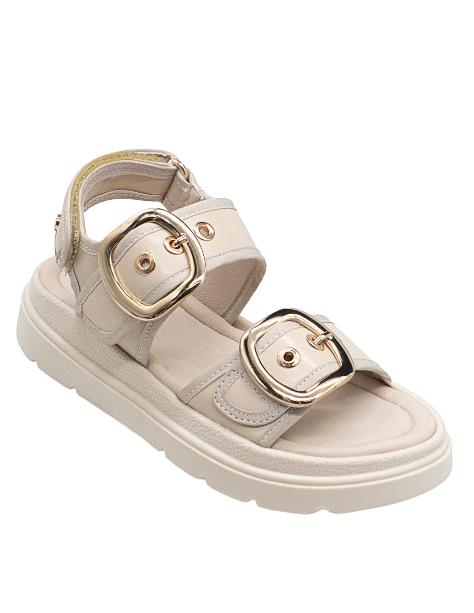 Sandalia Para Niña Ninos® Hueso