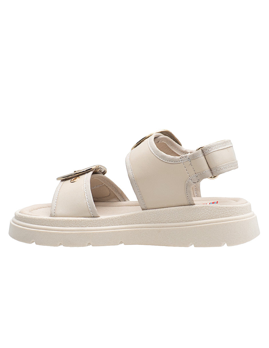Sandalia Para Niña Ninos® Hueso