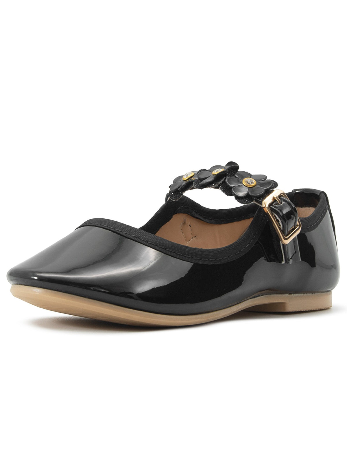 Zapato Niña Mary Jane Formal Flores Ninos