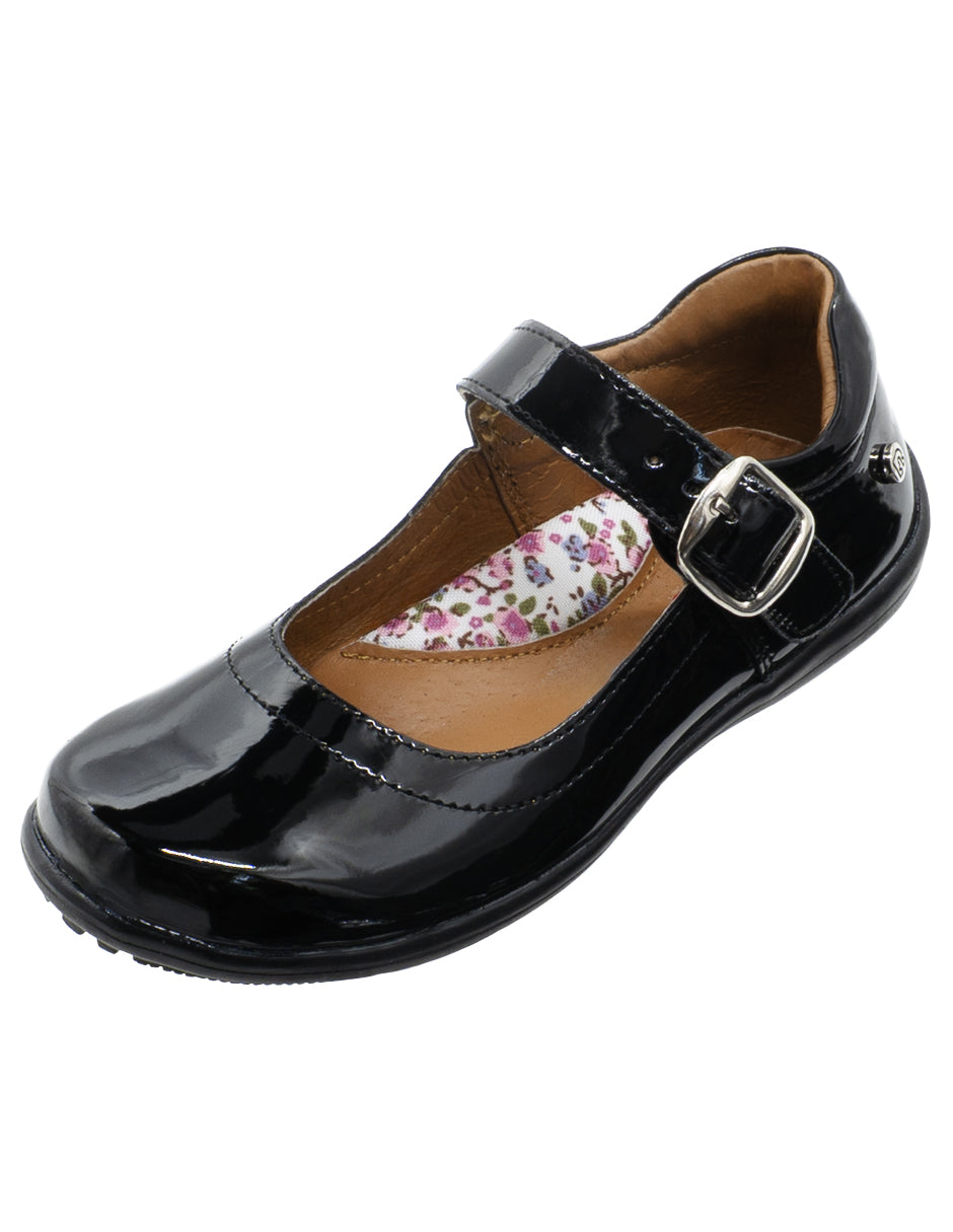 Mercedita Para Niña Ninos® Charol Negro