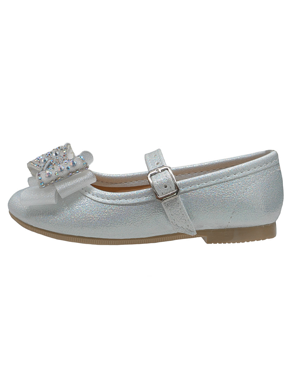 Zapatos Niña Luma Plata Balerina NINOS