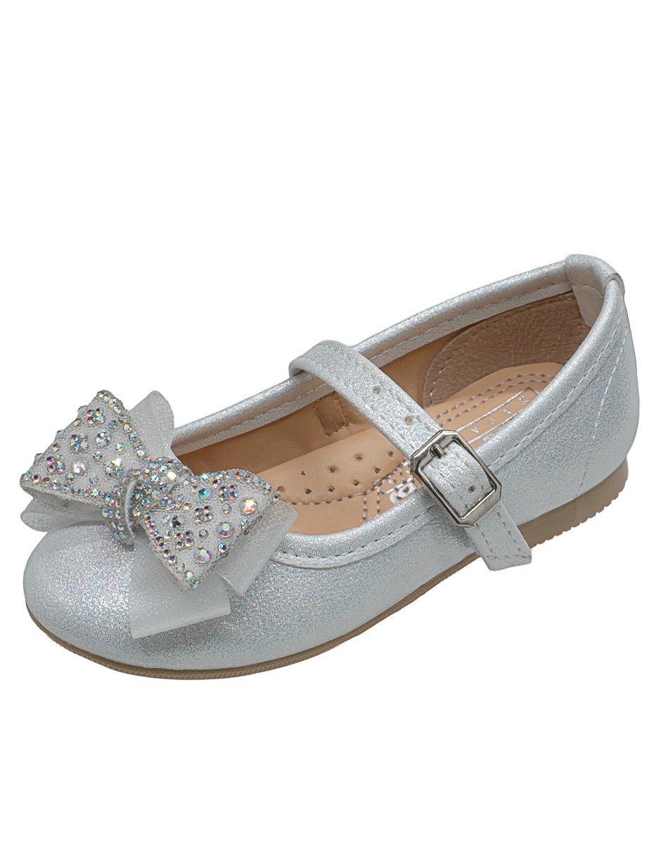 Zapatos Niña Luma Plata Balerina NINOS