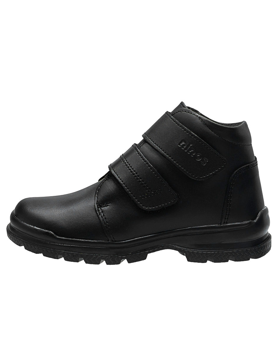 Botin Escolar Negro Casual Niños Ninos®