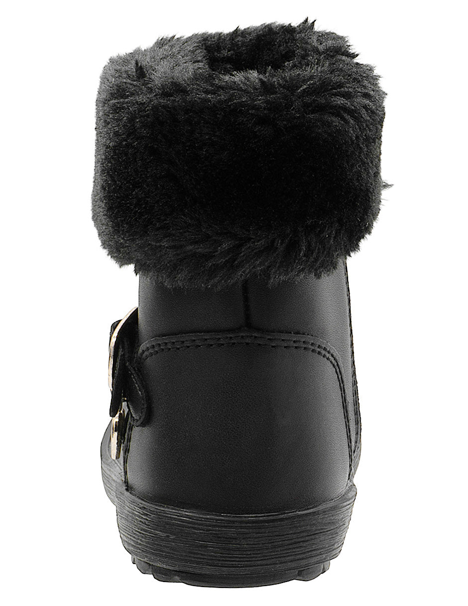 Bota Niña Invierno Peluche Ninos