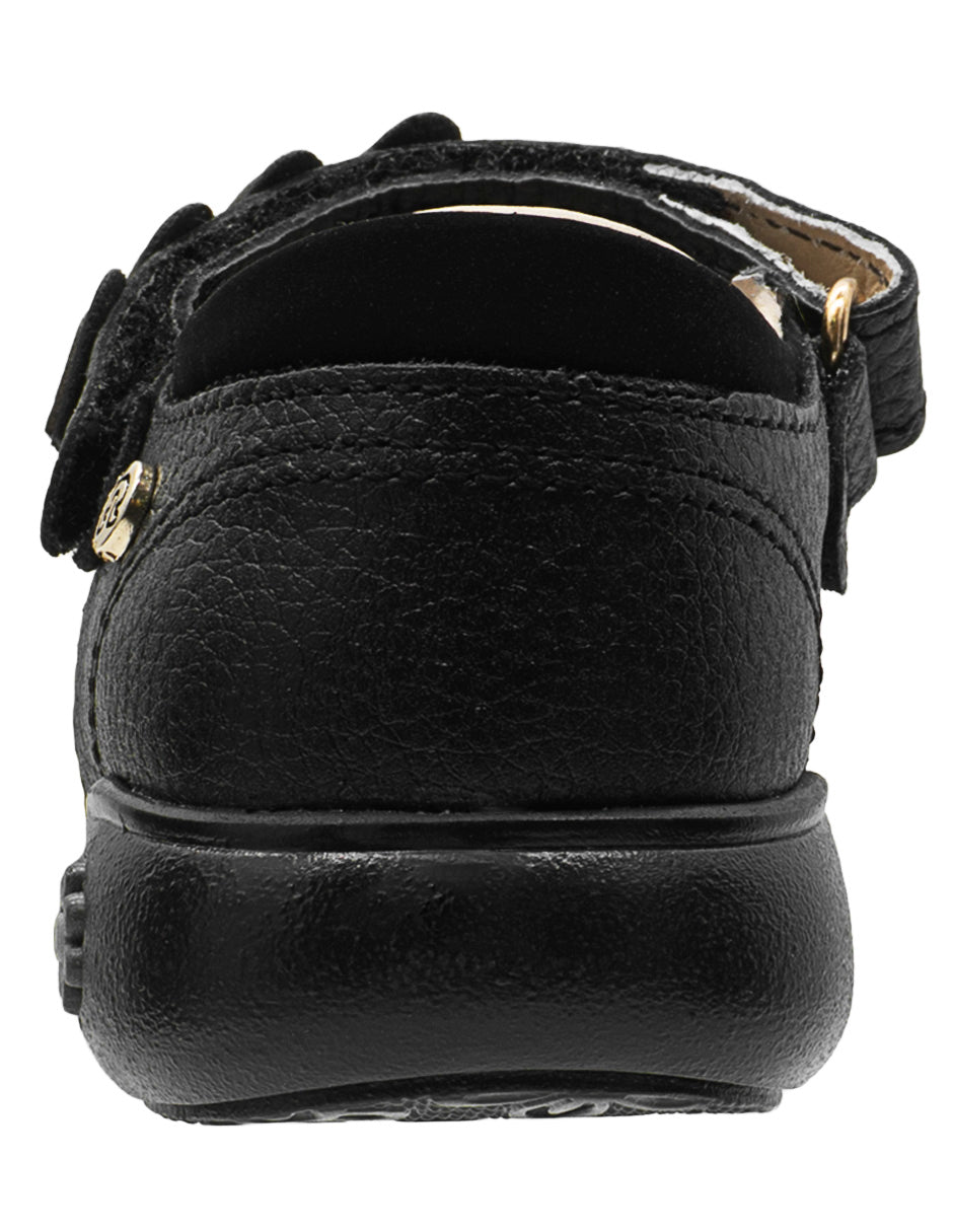 Zapato Escolar Negro Napa Mary Jane Niña Ninos®