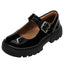Zapato Escolar Negro Mary Jane Niña Ninos®