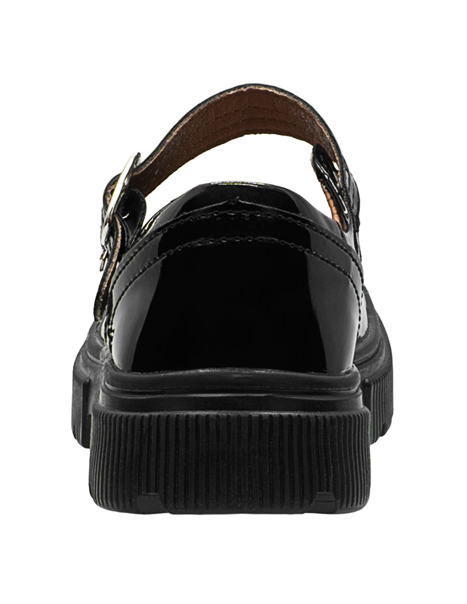 Zapato Escolar Negro Mary Jane Niña Ninos®
