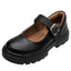 Zapato Escolar Negro Mary Jane Niña Ninos®