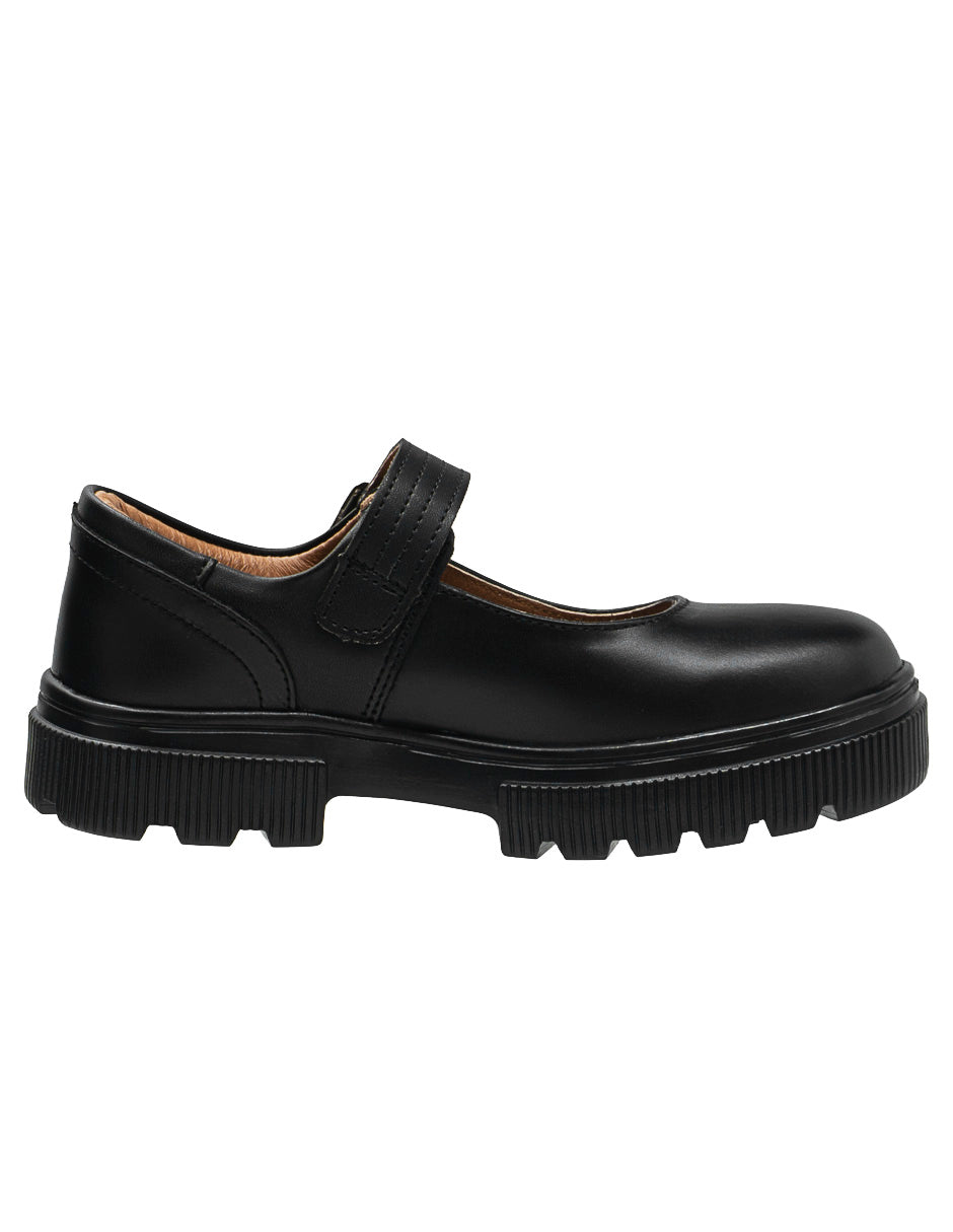 Zapato Escolar Negro Mary Jane Niña Ninos®