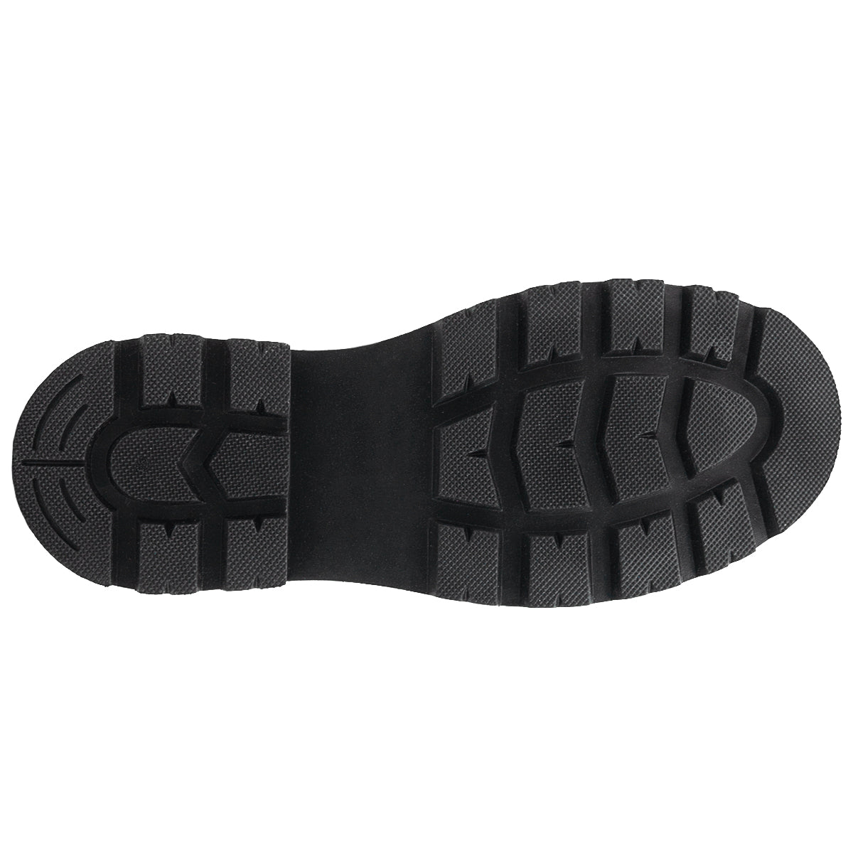 Mocasines Niña Chunky Charol Negro Herraje Metálico Ninos