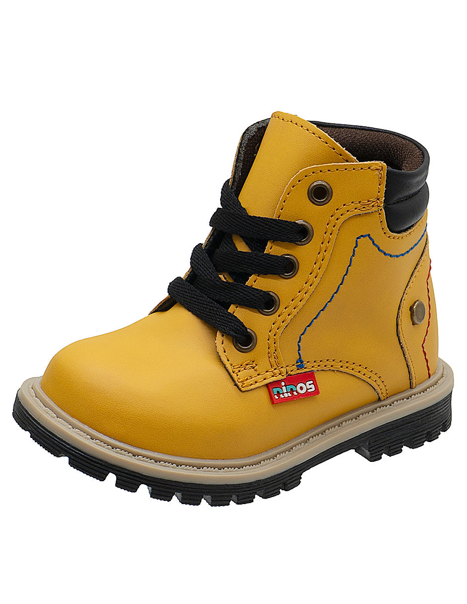 Botas Niño Casuales Estilo Tipo Worker Ninos