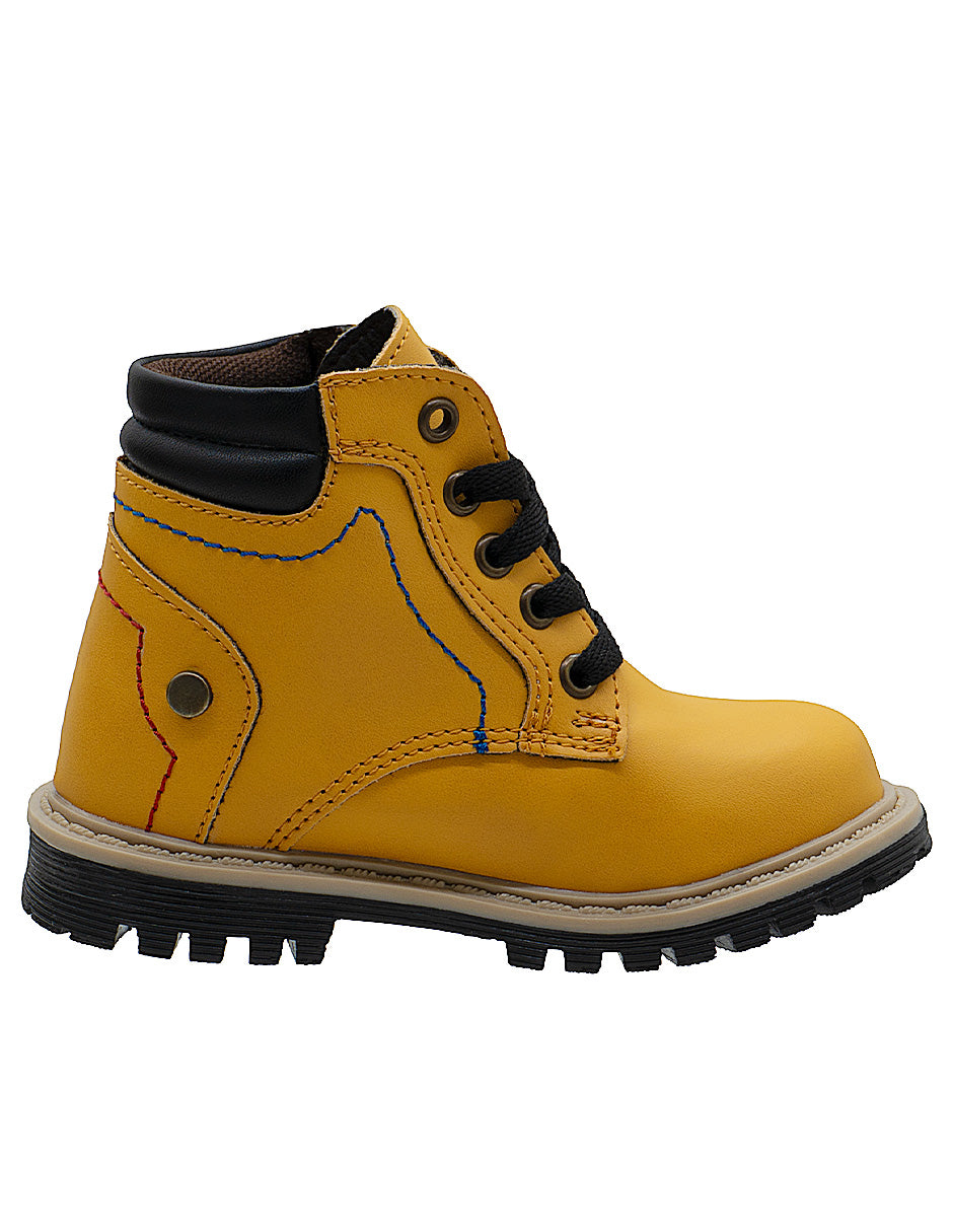 Botas Niño Casuales Estilo Tipo Worker Ninos