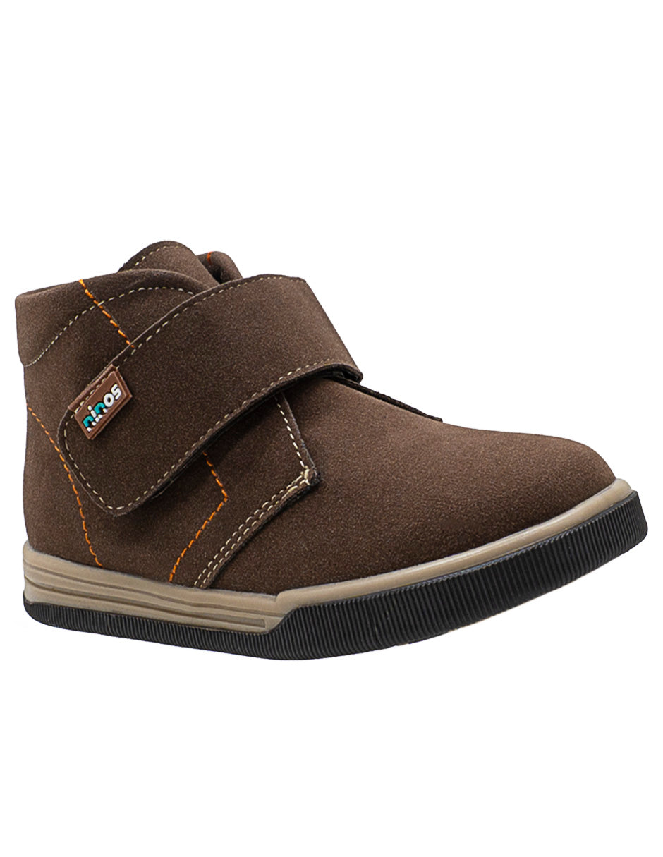 Tenis Bota Para Niño Ninos® Cafe