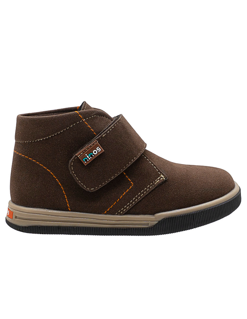 Tenis Bota Para Niño Ninos® Cafe