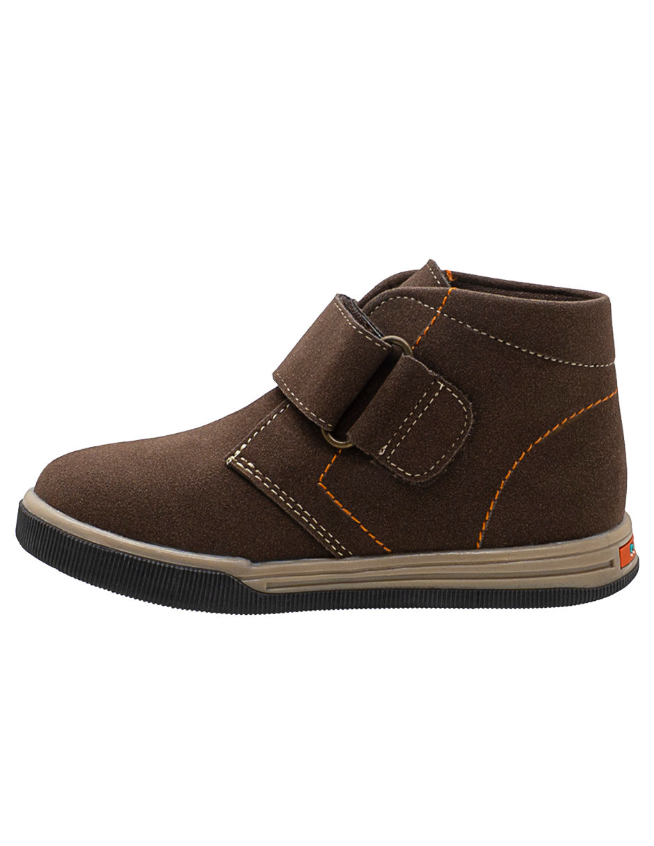 Tenis Bota Para Niño Ninos® Cafe