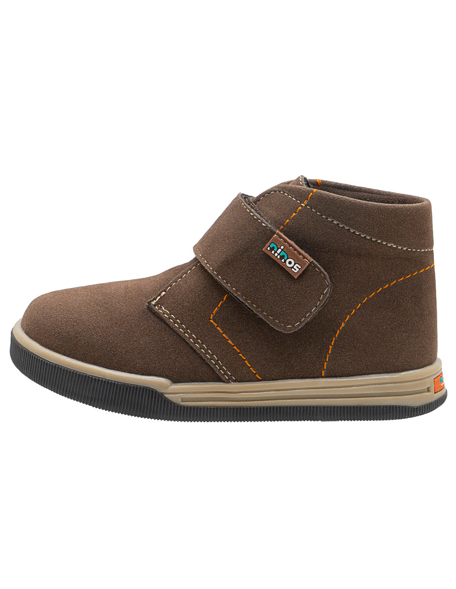 Tenis Bota Para Niño Ninos® Cafe