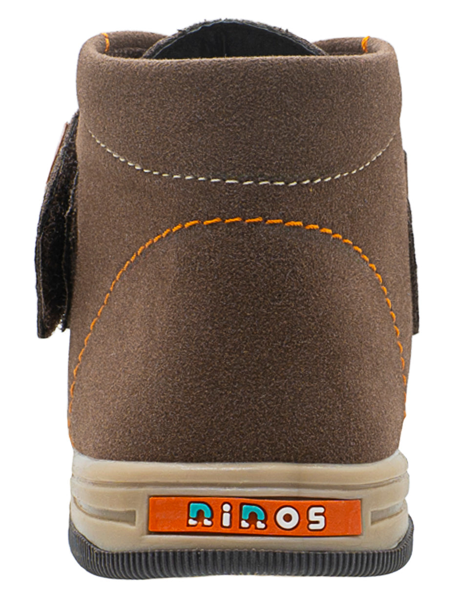 Tenis Bota Para Niño Ninos® Cafe