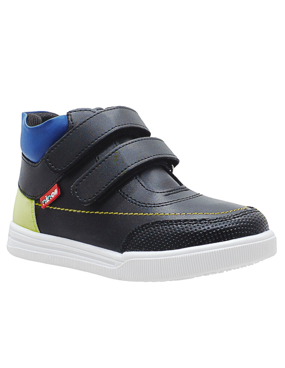 Tenis Bota Para Niño Ninos® Negro