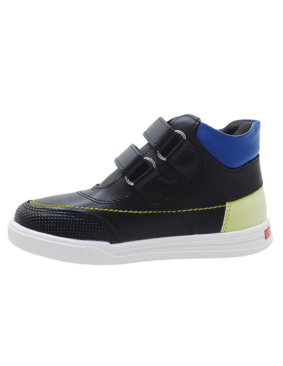Tenis Bota Para Niño Ninos® Negro