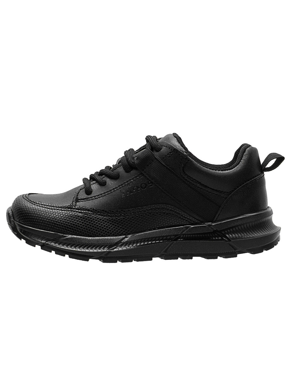 Tenis Niño Escolares Negro Casual Ninos