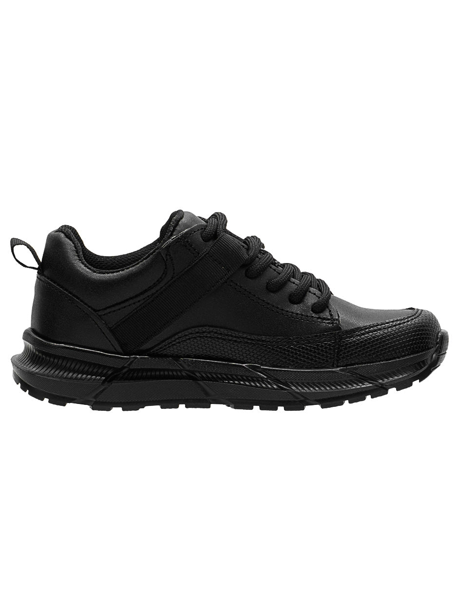 Tenis Niño Escolares Negro Casual Ninos