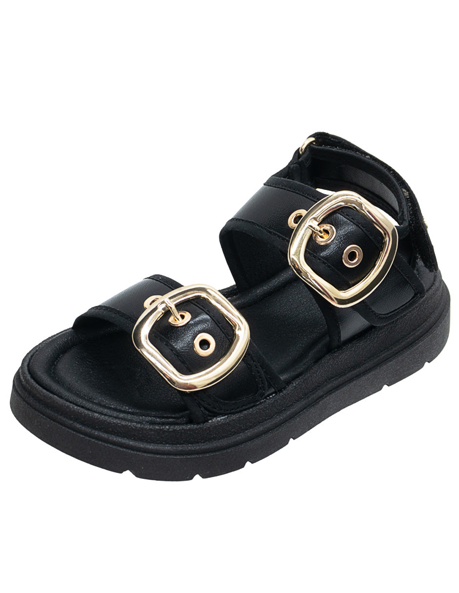 Sandalia Para Niña Ninos® Negro