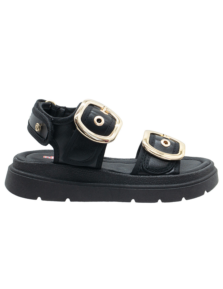 Sandalia Para Niña Ninos® Negro