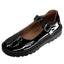 Zapato Escolar Charol Negro Mary Jane Niña Ninos®