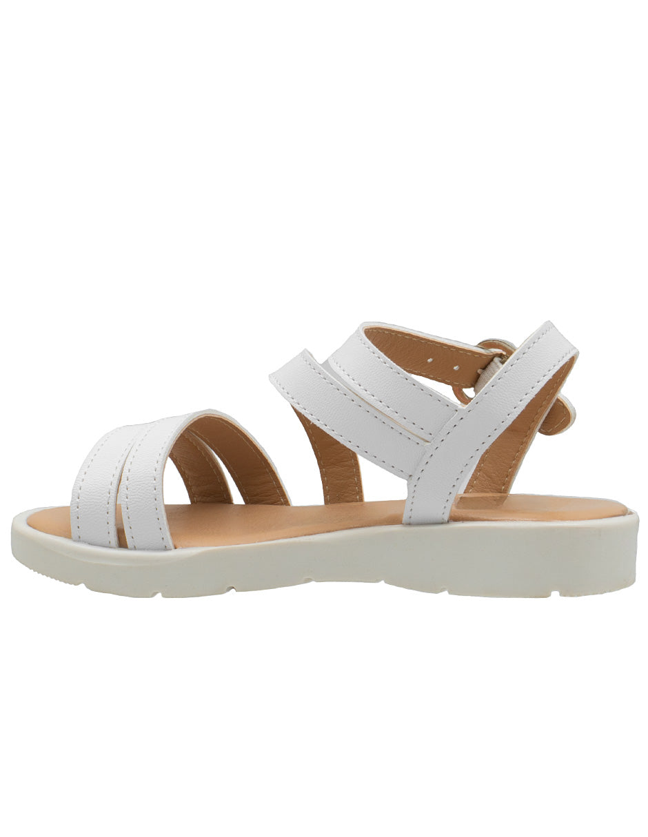 Sandalia Para Niña Ninos® Blanco