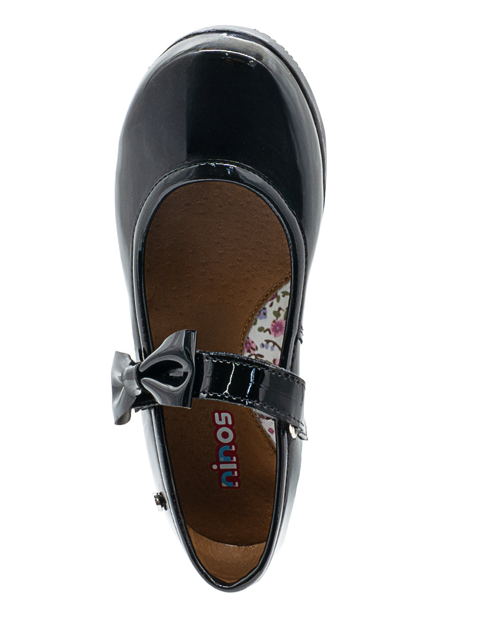 Ballerina Para Niña Ninos® Charol Negro