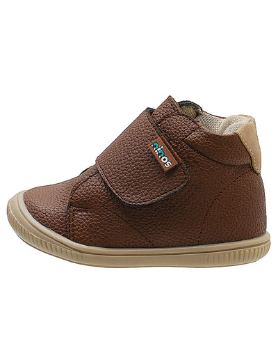 Botines Infantiles Niños Café Ninos