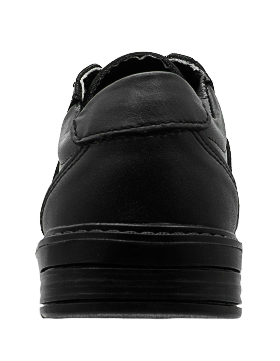 Zapato Napa Negro Escolar Formal Niño Ninos®