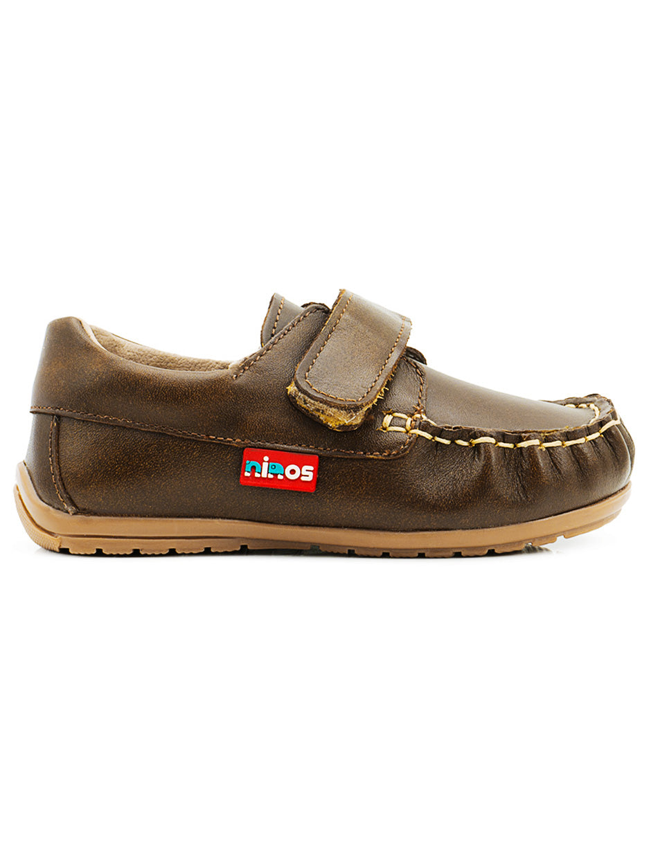 Mocasín Niño Casual Café Ninos
