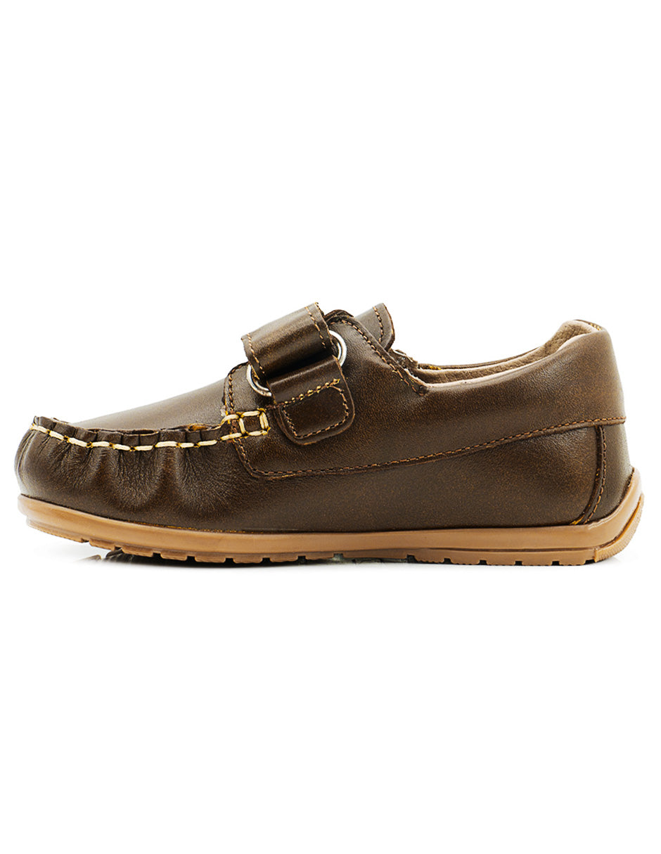 Mocasín Niño Casual Café Ninos
