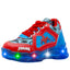 Tenis Spider LED Rojo Azul Niño Pequenos Pasos